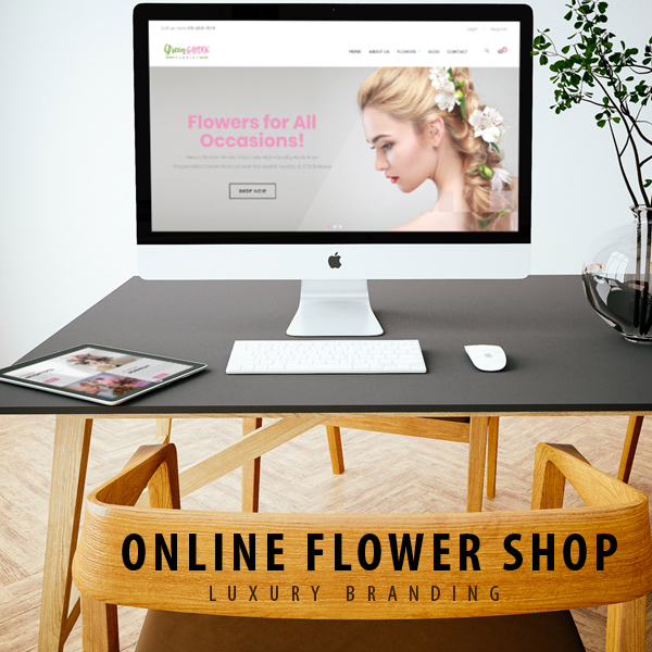 Green Garden Florist: E-Commerce & Branding