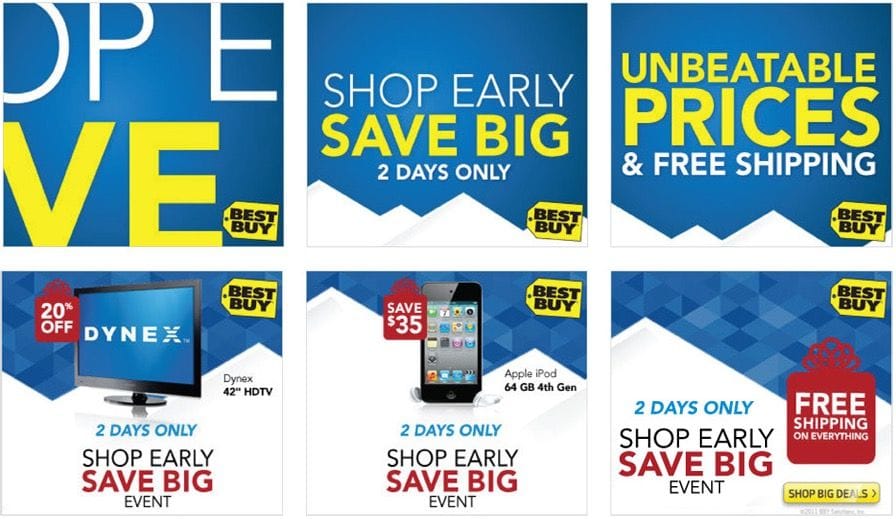 Display advertising campaign example
