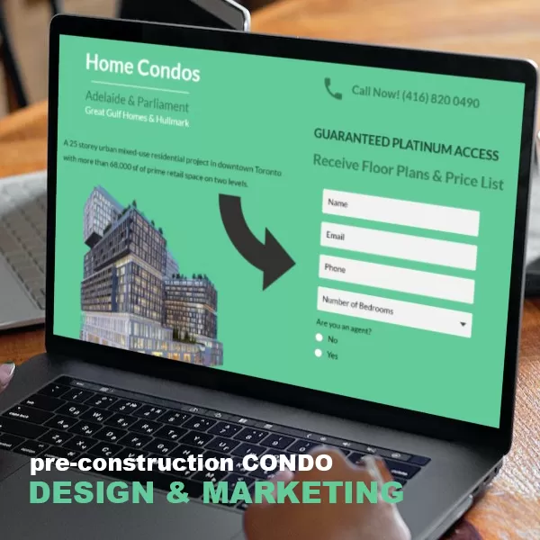 Home Condos Landing Page & Promotion project by Canada Create™