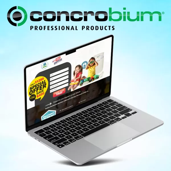 Concrobium Landing Pages & Marketing project by Canada Create™