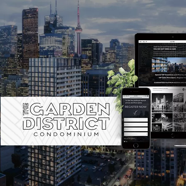 Luxury Condo Landing Page & Promotion project by Canada Create™