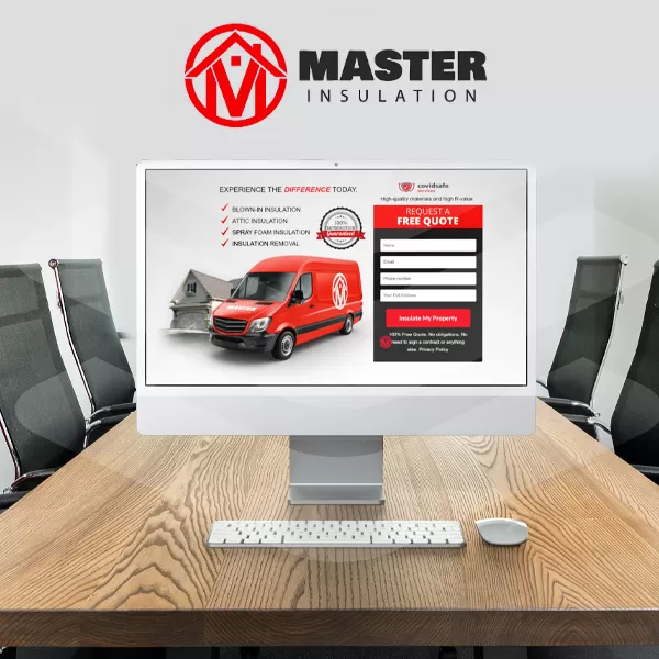 Insulation Landing Page & Promotion project by Canada Create™