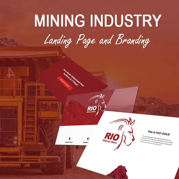 RIO Mining Branding & Landing Page project by Canada Create™