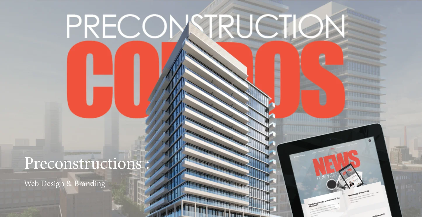 Pre-Constructions Web Design & SEO project by Canada Create