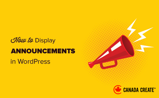 announcements
