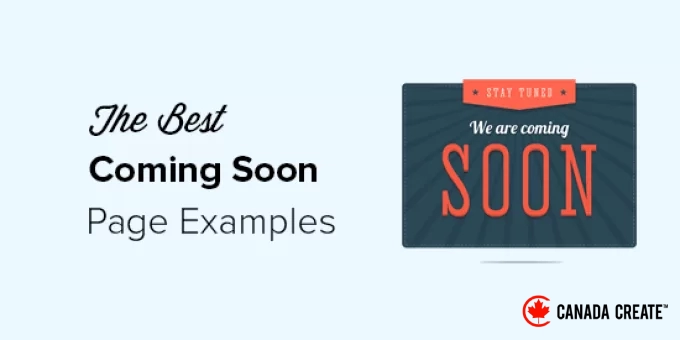 best-coming-soon-page-examples