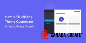 how-to-fix-missing-theme-customizer-in-wordpress-admin