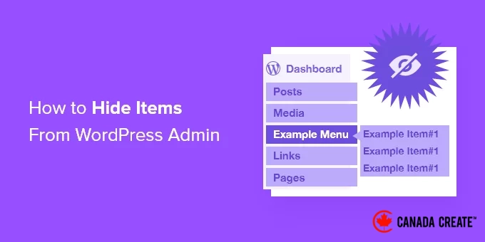 how-to-hide-items-from-wordpress-admin