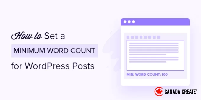 set-minimum-word-count-for-wordpress-posts