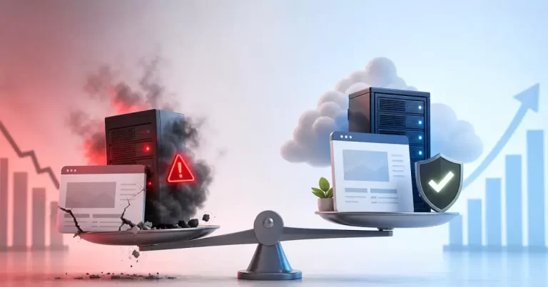 Cheap Hosting vs Managed Hosting: What Does Downtime Actually Cost You?