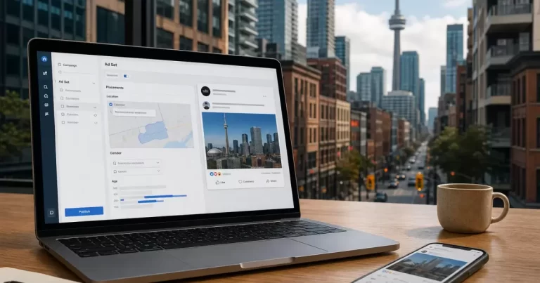 Social Media Ads in King West, Toronto | Canada Create
