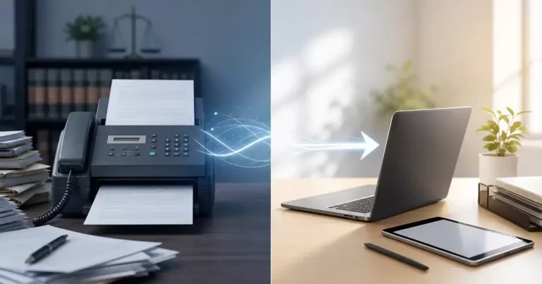 SRFax vs Traditional Fax Machines: What Changes for a Law Firm's Workflow?