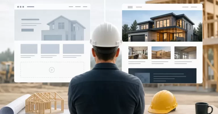 Template Website vs Custom Build: What Actually Wins Bids for Contractors?