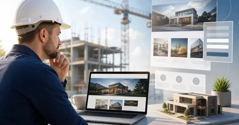 What Should a Construction Company's Website Actually Do for Lead Generation?