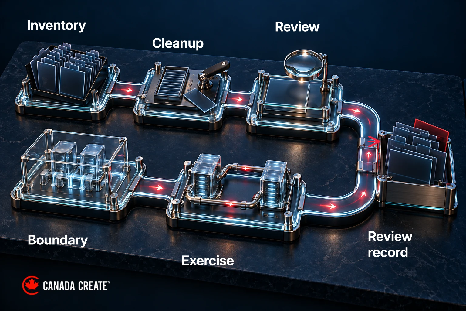 Remediation tasks follow dependencies, with unresolved issues retained for the readiness exit discussion.
